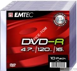 Płyta EMTEC DVD+R 4.7GB x19 Slim Jawel Case