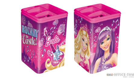 Pojemnik metalowy na długopisy BARBIE  ST.MAJEWSKI