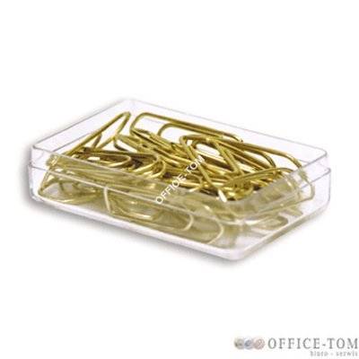 Spinacz E&D PLASTIC złoty 32mm 30szt