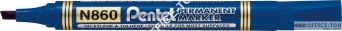 Marker gruby wodoodporny PENTEL ścięta końcówka Niebieski