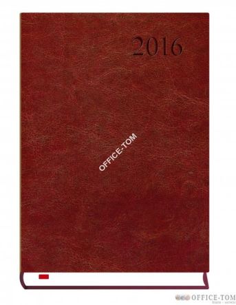 Kalendarz A5 ASYSTENT ALASKA jasny brąz 1dzień/1strona T-237A-S1 MICHALCZYK i PROKOP