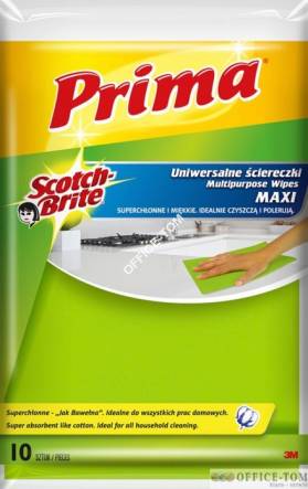 Ściereczki PRIMA MAXI jak Bawełna (opakowanie 10 sztuk)