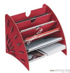 Sorter na dokumenty FELLOWES EARTH SERIES czerwony