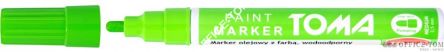 Marker olejowy z farbą, końcówka 2,5mm - jasnozielone Toma