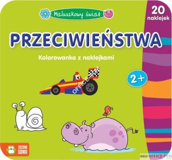 Książka MALUSZKOWY ŚWIAT nw. Przeciwieństwa 9788378956884 Zielona Sowa
