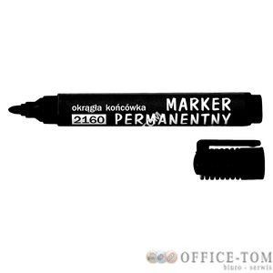 Marker D.RECT 2160 okrągły permanentny CZARNY