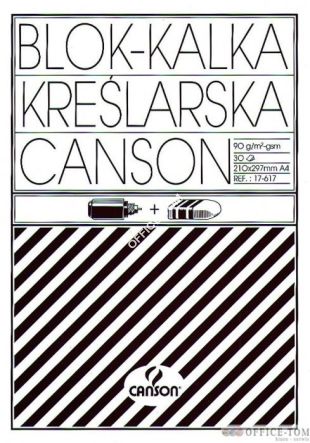 Kalka kreślarska A4 90/95G 30ark. BlokC 200005322 CANSON