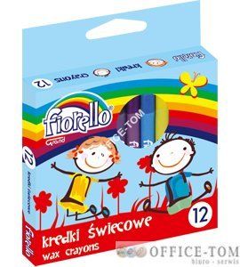Kredki GRAND świecowe 12 kol.