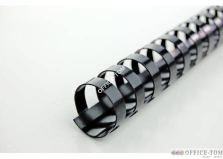 Grzbiety GBC plastikowe 6mm - 100 szt. Czarne