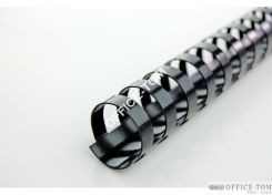 Grzbiety GBC plastikowe 6mm - 100 szt. Czarne