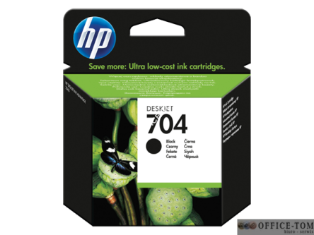 Tusz HP 704 (CN692AE) czarny 480str