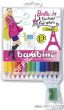 Kredki BAMBINO w opr.drew. 12 kol. z nadrukiem + temperówka BARBIE  St.Majewski - 8