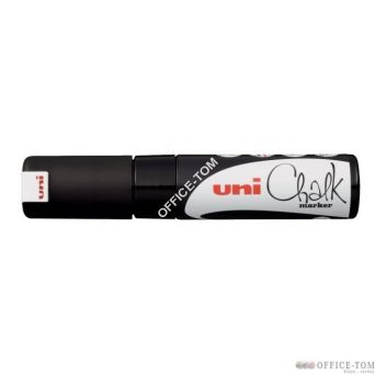 Marker z farbą kredową CHALK PWE-8K czarny UNI