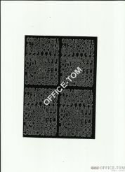 LITERY samoprzylepne 0.7cm(8szt) ciemno żółte ARTDRUK