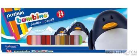 Pastele „BAMBINO” 24 kol. w pud. St.Majewski