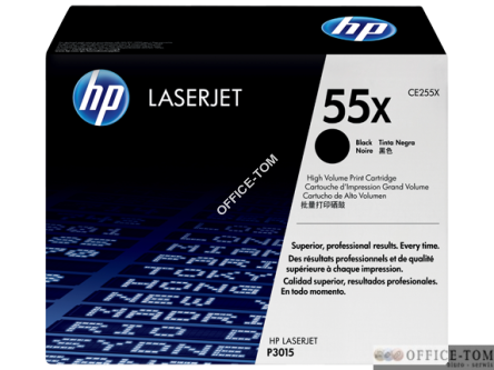 Toner HP 55X (CE255X) czarny 12500str
