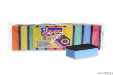 Colors Zmywak kuchenny mały 10 szt. 97070022 Spontex