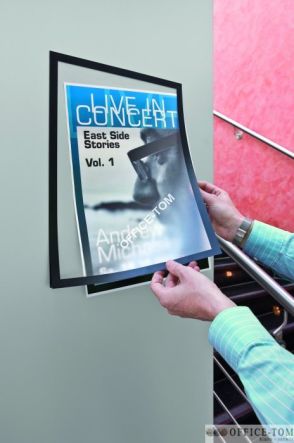 Ramki MAGAFRAME A3 czarne (2 sztuki) DURABLE