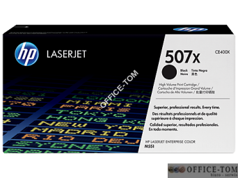 Toner HP 507X (CE400X) czarny 11000str