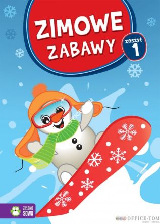 Książka Zimowe zabawy. Zeszyt 1  Zielona Sowa