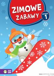 Książka Zimowe zabawy. Zeszyt 1  Zielona Sowa