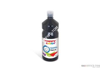 Farba Tempera Premium 1000ml, czarny Happy Color