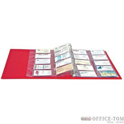 Koszulka na 20 WIZYTÓWEK A4 PP 100mic (10SZT) BANTEX