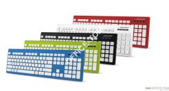 Klawiatura przewodowa wodoodporna USB SINGAPORE czerwona ESPERANZA