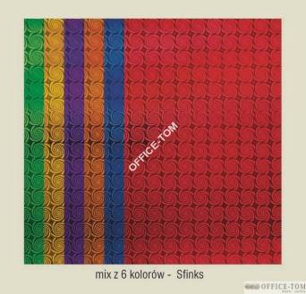 Karton A2 250gr.holographic-sfinks mix (24) CORMORAN *7848
