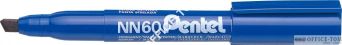 Marker gruby wodoodporny PENTEL ścięta końcówka, ekologiczne Niebieski