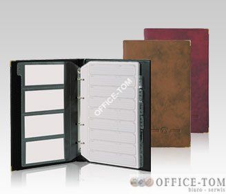 Wizytownik teleadresowy WI-16 Biurfol  Ciemnozielony