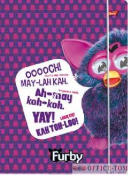 Teczka z gumką A4, FURBY Unipap