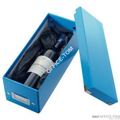 Pudło LEITZ C&S na CD, WOW niebieski