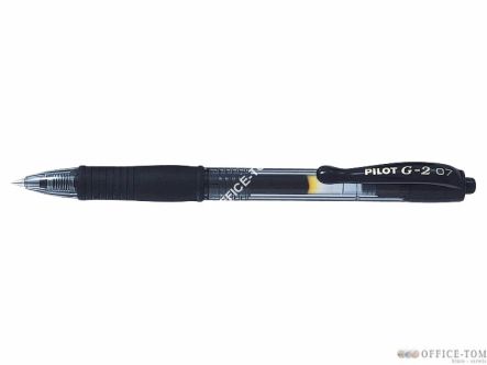 Długopis żelowy G2 bonus pack 16+ 4 gratis czarny PILOT