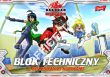 Blok techniczny z kolorowymi kartkami A4, 10k. BAKUGAN - 2