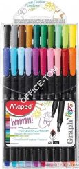 Cienkopis Graphpeps 20 szt etui z zawieszką Maped