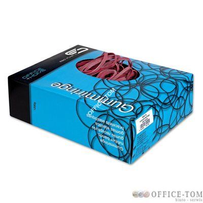 Gumki recepturki  E&D PLASTIC czerwone średnica 100mm/ 5mm grube 1kg karton