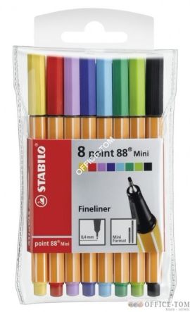 Cienkopis POINT MINI 88 8szt. 688/08-1 STABILO