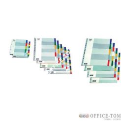 Przekładki A4 z kolorowego PP 20  100204757 ELBA