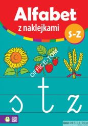 Książka ALFABET Z NAKLEJKAMI S-Z 9788378956778 (C)  Zielona Sowa