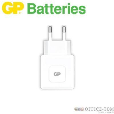 Ładowarka ścienna USB (2.4A + 1.0A), biała GPACEWA31000 GP Batteries