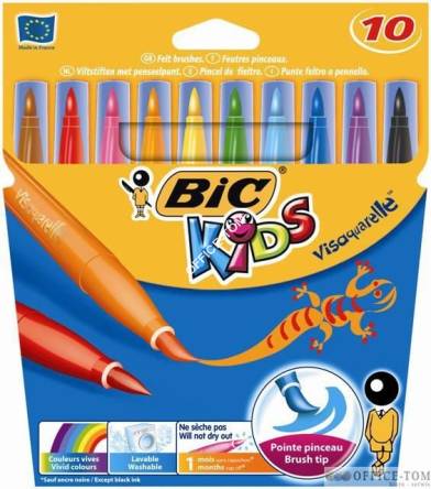 Flamastry Bic Visaquarelle Pudełko 10