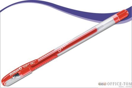 Długopis PELIKAN soft gel czerwonywony
