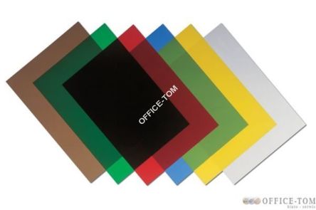 Okładki przezroczyste FELLOWES 200  mic żółte 100szt