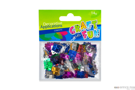 Ozdoby metaliczne Torebki 14G CRAFT WITH FUN