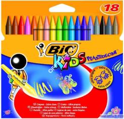 Kredki BIC świecowe Plastidecor Pudełko 18