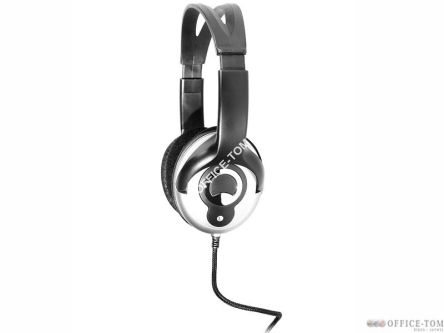 Słuchawki z mikrofonem  TRACER SAMBA  Mini-jack Szary