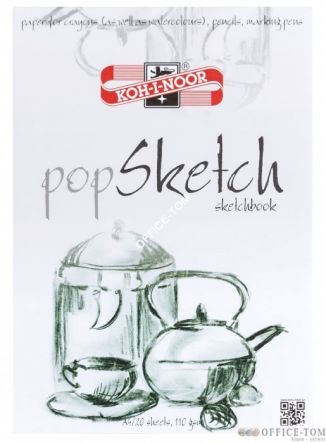 Blok szkicowy POP SKETCG a4 50ARK.100G KOH I NOOR