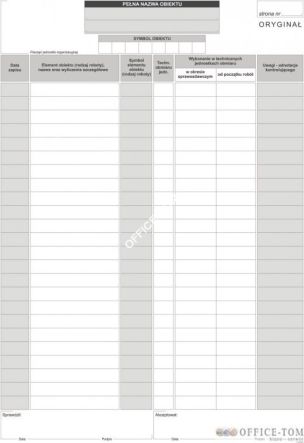 Księga obmiaru robót MICHALCZYK I PROKOP A4 zeszyt 60 stron