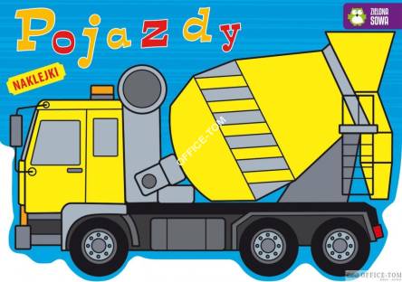 Książka Pojazdy Zielona Sowa